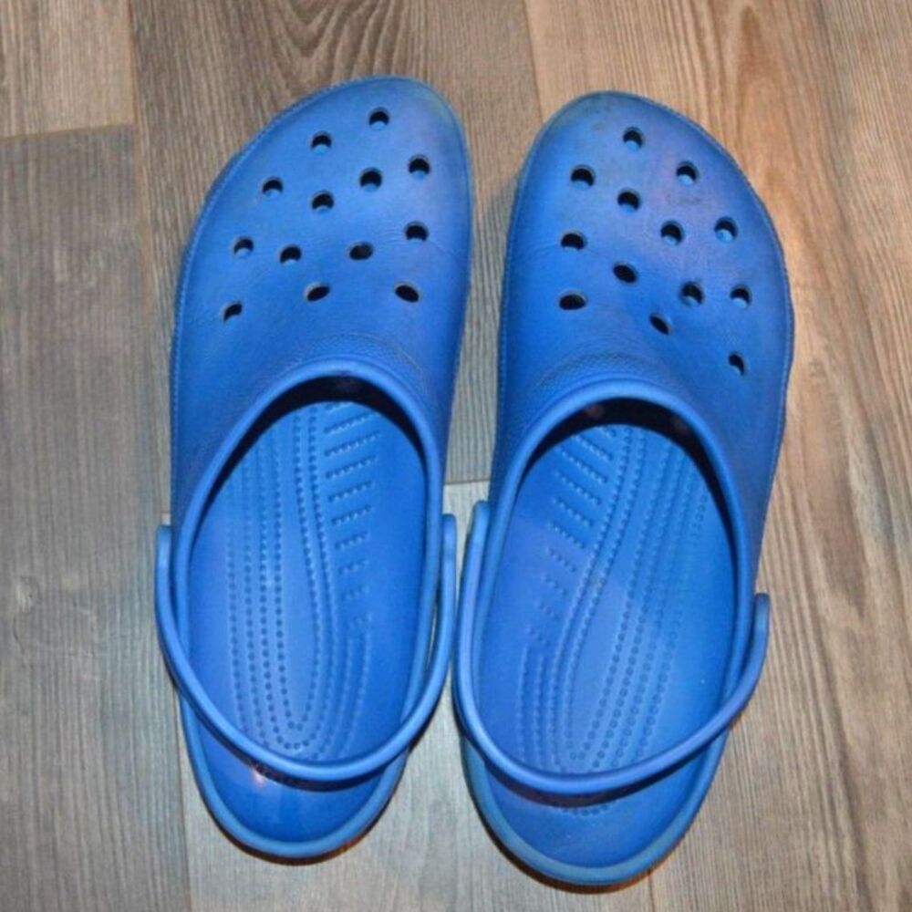 Classic Crocs Royal Blue Sandals Slip-on Men's Size 13